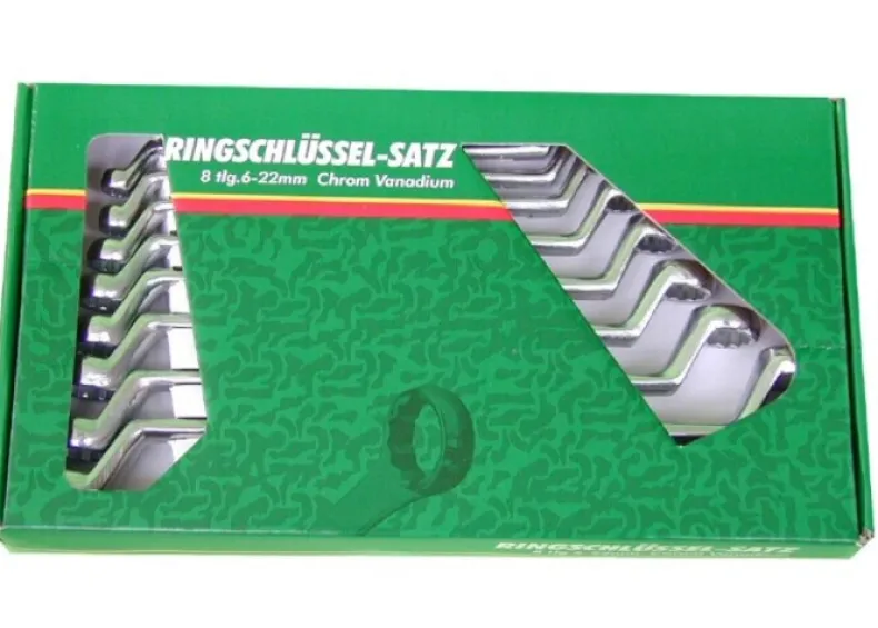Set ringsleutels CV 8 x ( 6 - 22 mm )