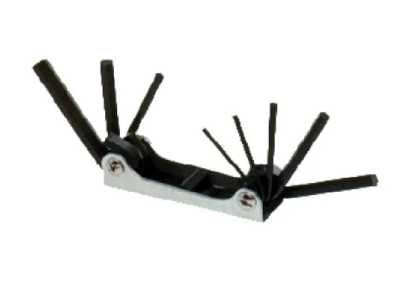 Set zeskantsleutels in houder 8 stuks 1,5 mm - 6 mm