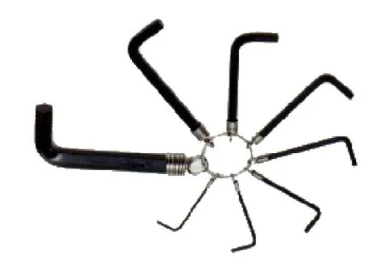 Set zeskantsleutels 10 x 1/16" - 3/8"