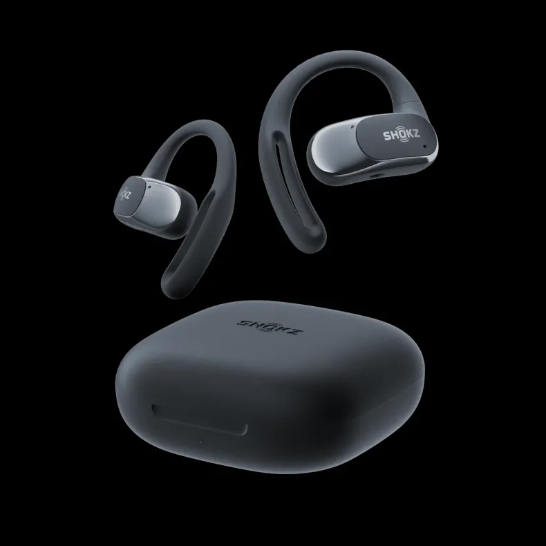 Shokz OpenFit Air Koptelefoon  - Open Ear - Zwart