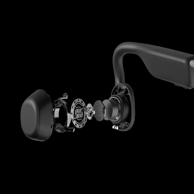 Shokz OpenMove Sport Koptelefoon  - Bone Conduction - Grijs