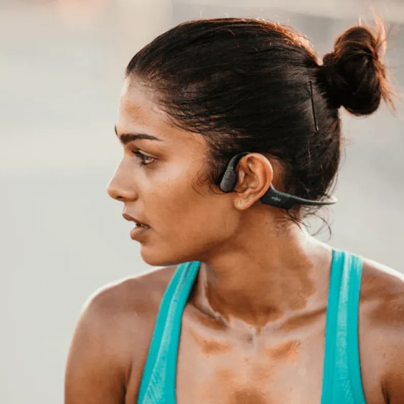 Shokz OpenRun Pro Sport Koptelefoon  - Bone Conduction - Zwart