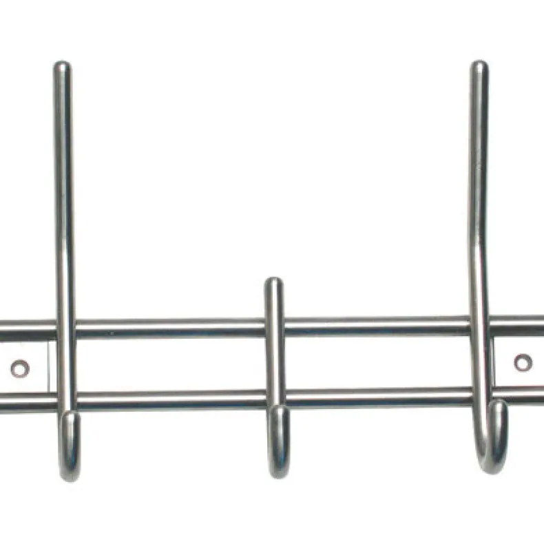 Sierhaak 1 kleine + 2 grote haken inox