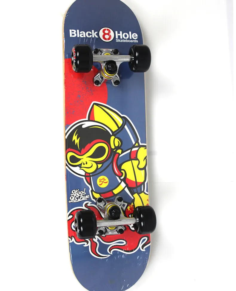 Skateboard 24" Monkey Black