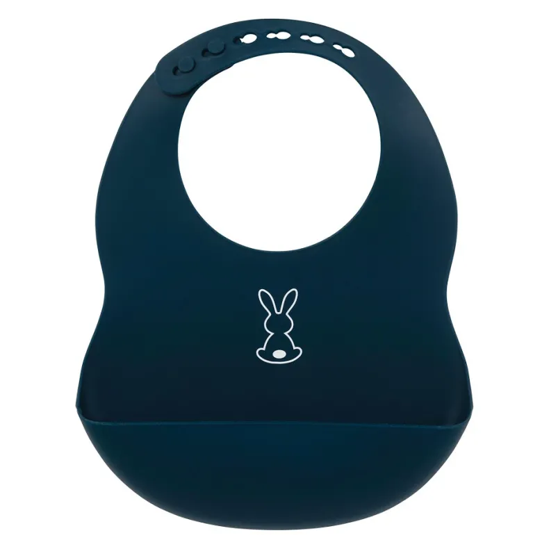 Slabbetje Silicone Marineblauw