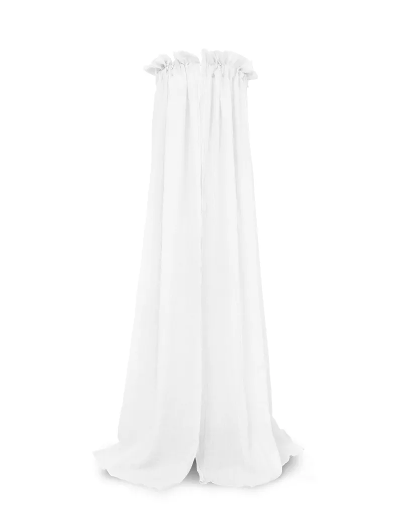 Sluier Vintage 155 cm wit