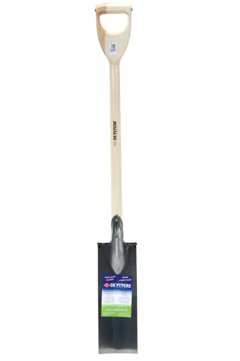 Spade met D-steel 40 x 140 cm