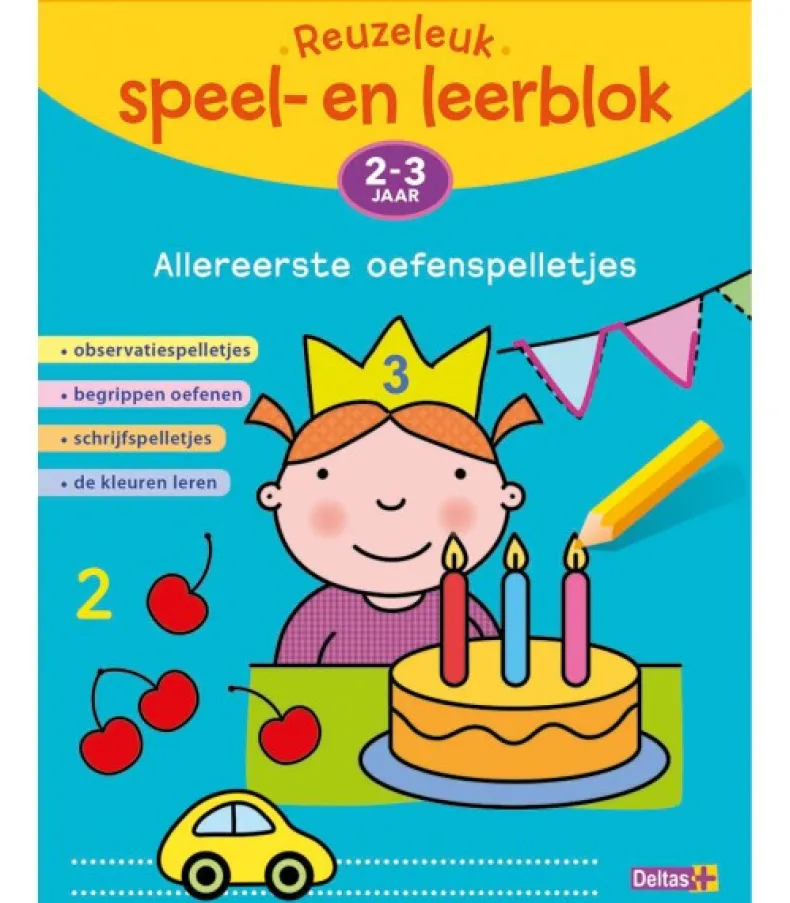 Speel- en leerblok: allereerste oefenspelletjes