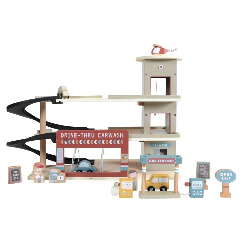 Speelgoed Garage hout