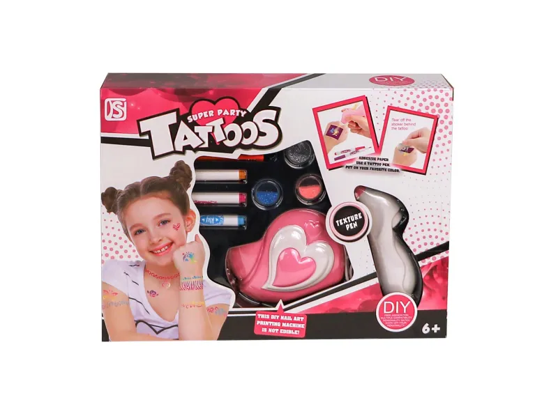 Speelgoed Tattoos Super Party Hartje