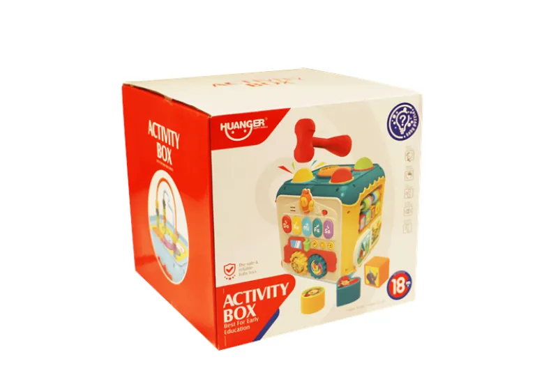 Speelkubus licht en geluid