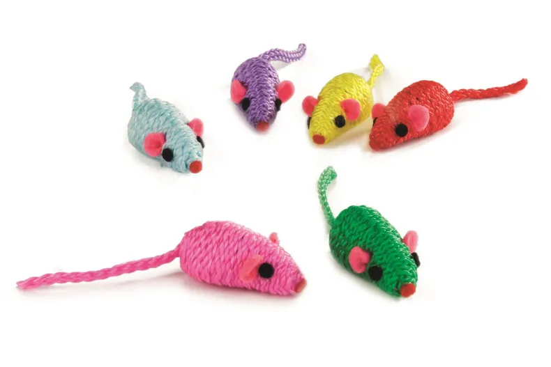 Speelmuisjes ropies 5 cm