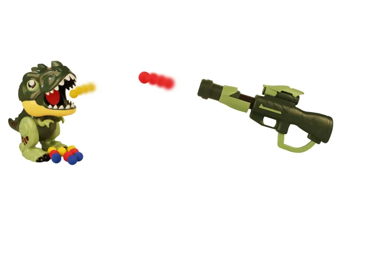 Speelset Dino Met Geweer