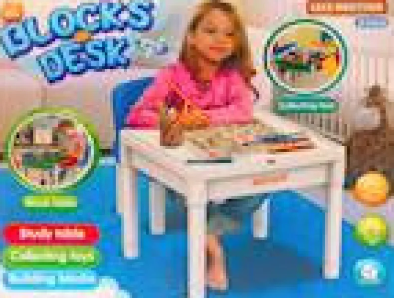 Speeltafel met 2 stoelen