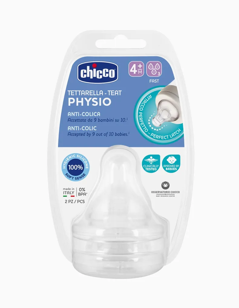 Speen Silicone Anti-Koliek 4M+ x2