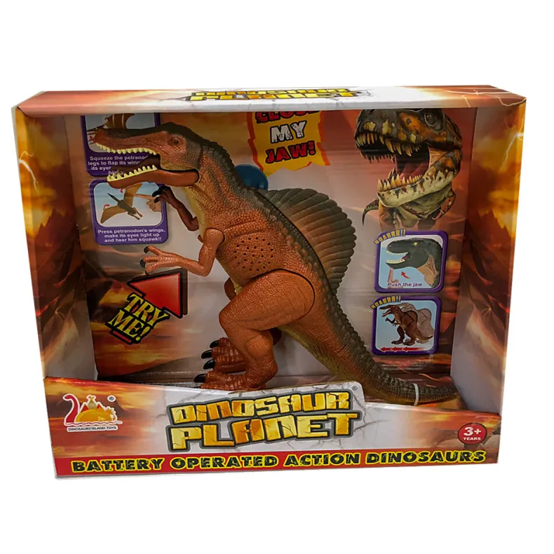 SPINOSAURUS MET LICHT & GELUID