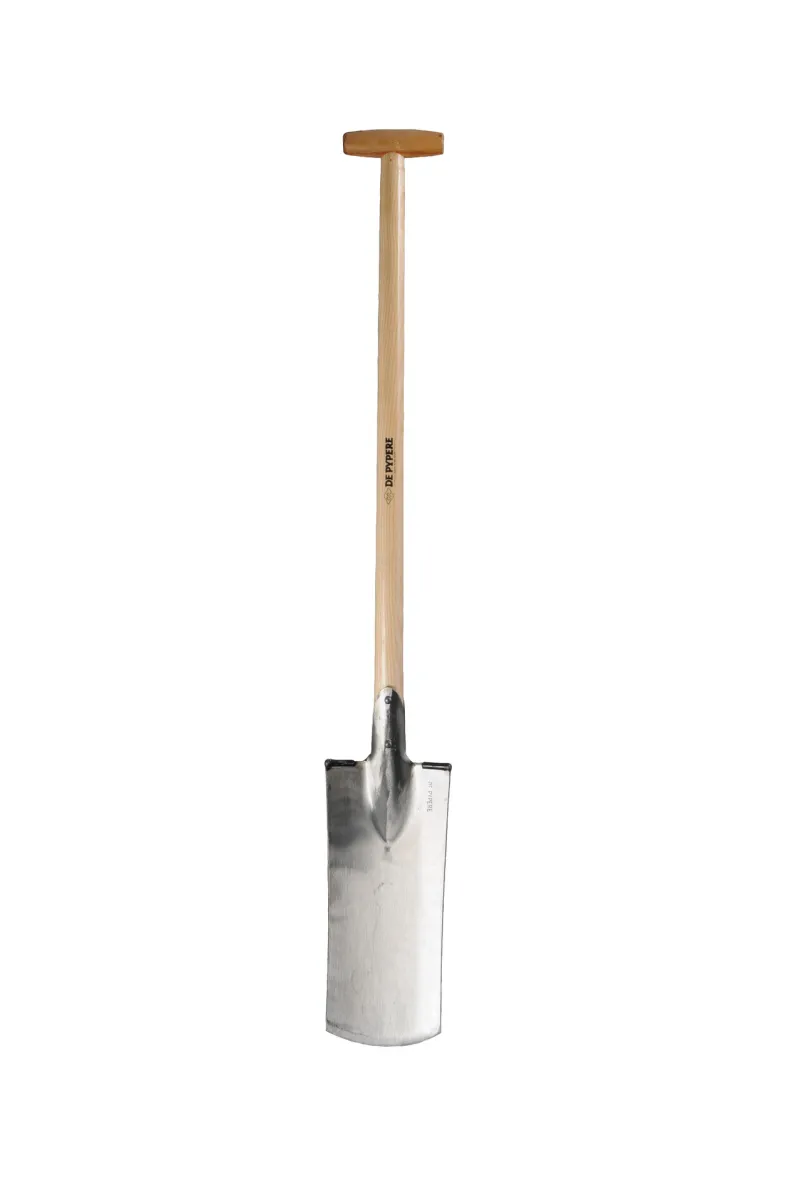 Spitspade met T-steel 38 x 160 cm
