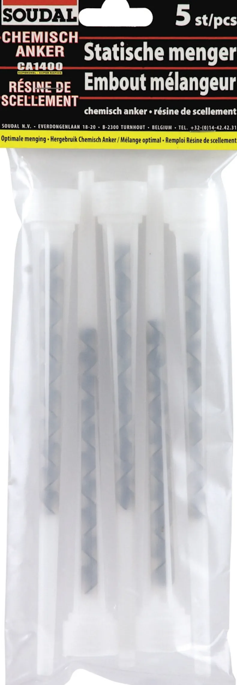 Spuitmondjes chemische verankering