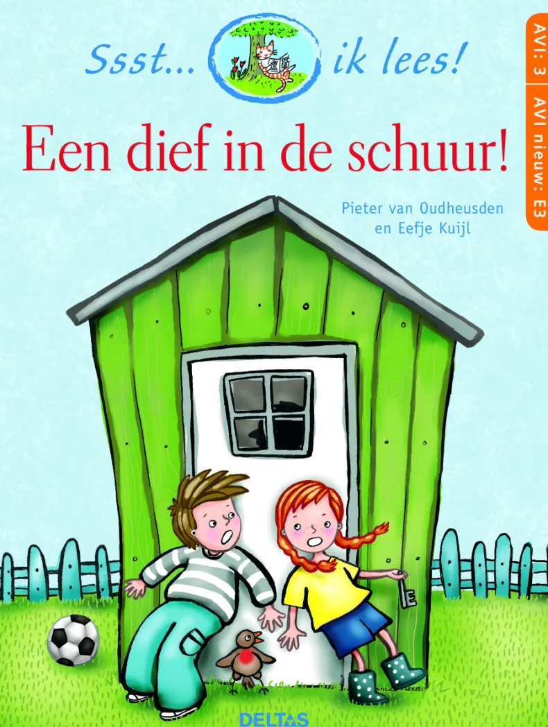 Ssst... Ik lees! - Een dief in de schuur! leesboek AVI 3