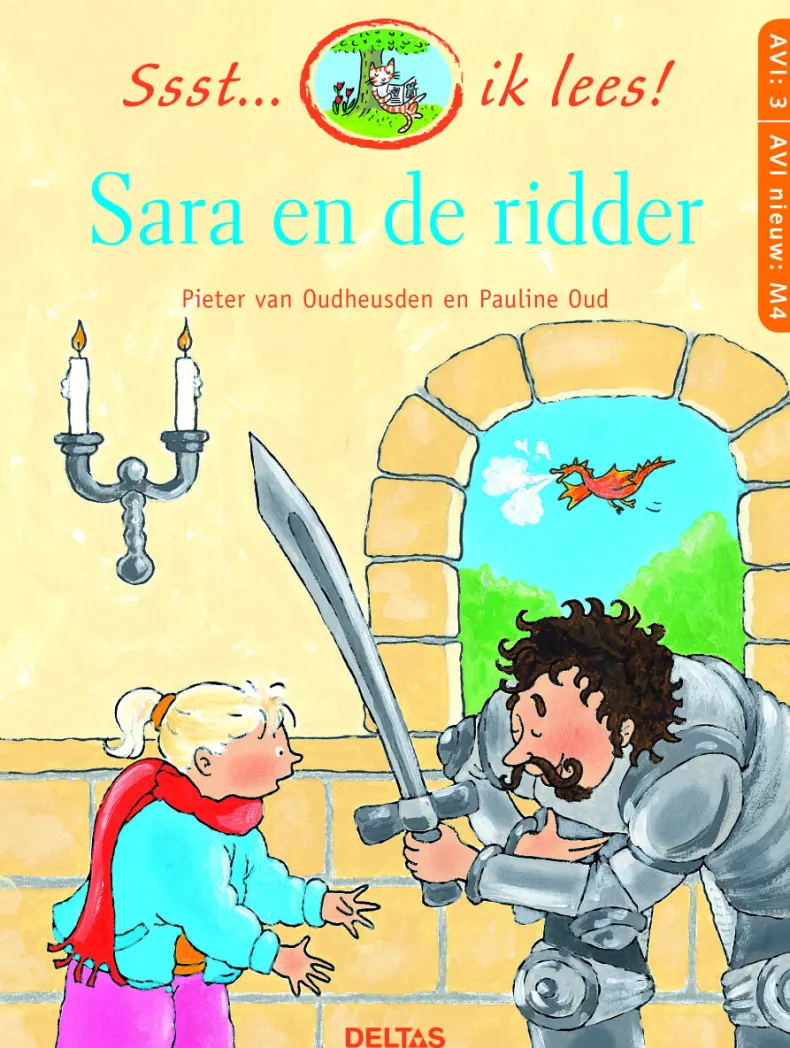 Ssst... Ik Lees! - Sara en de ridder leesboek AVI 3
