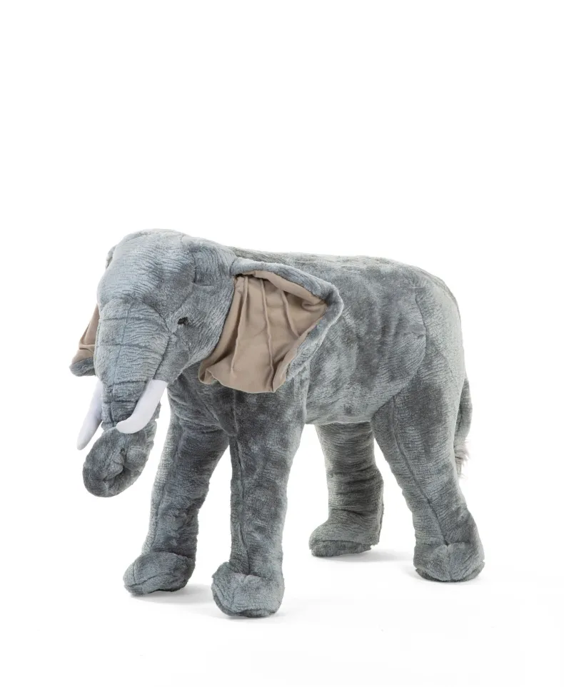 Staande Olifant Knuffel 70x40x60 cm