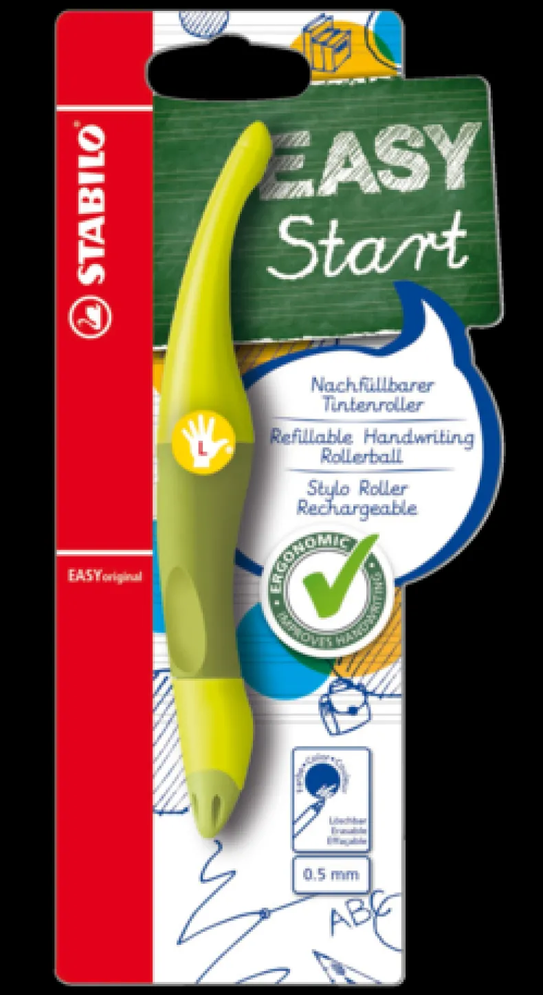 Stabilo easy left lime / green