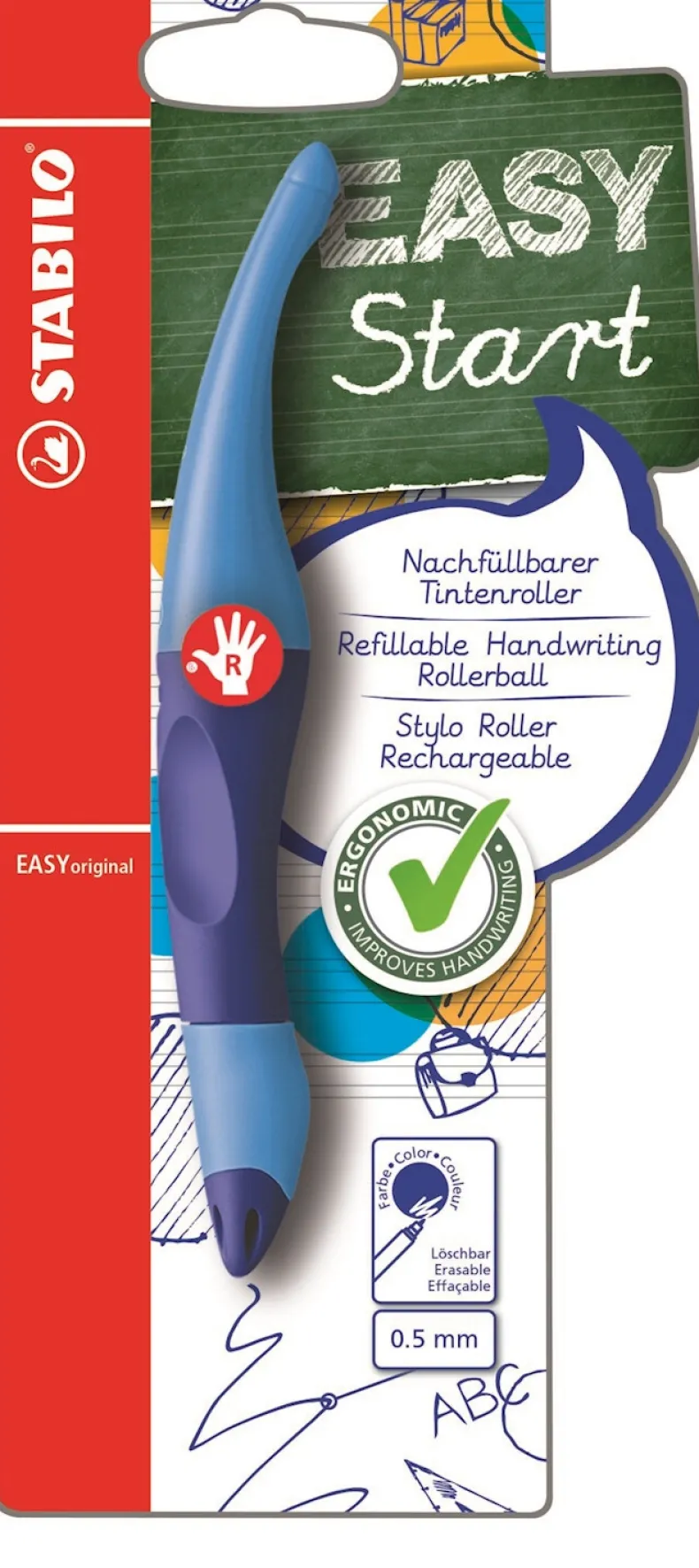 Stabilo easy original blauw