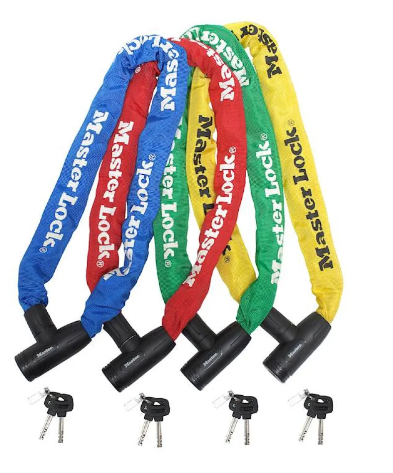 Stalen fietskabel met sleutelslot