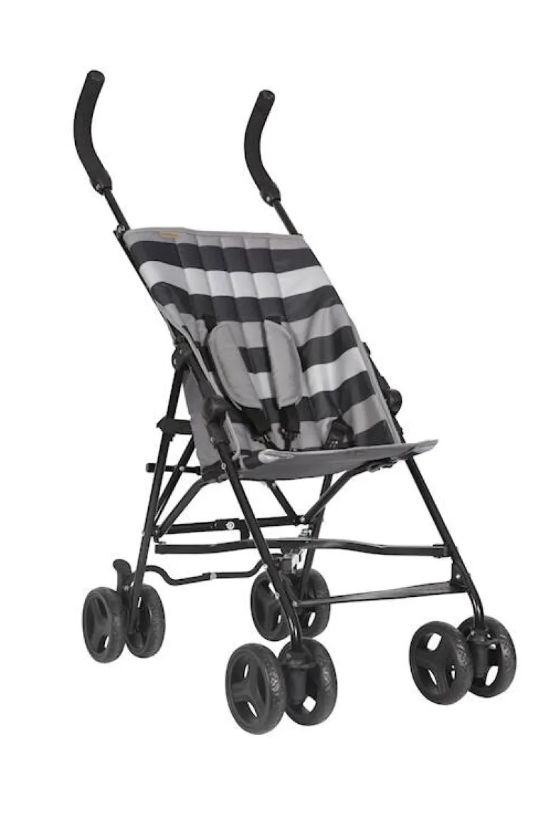 Standaard buggy Rio grijs gestreept