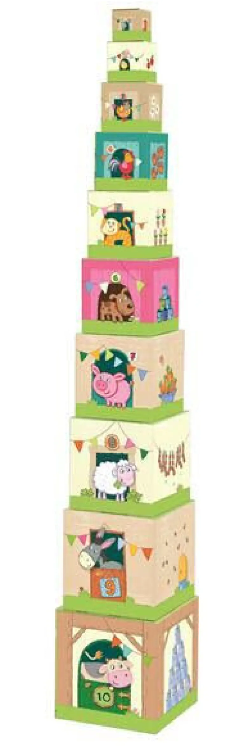 Stapelblokken Op de boerderij