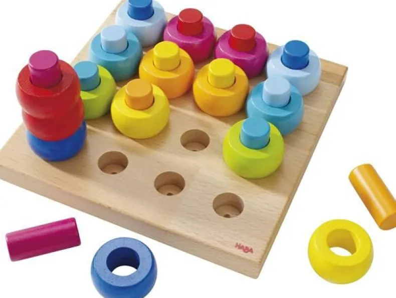 Steekspel kleurenringen