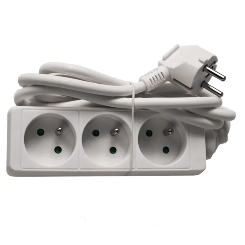 Stekkerblok met kabel 1,5 m wit 3 x 16 A