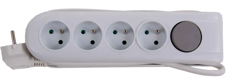 Stekkerblok met schakelaar en kabel 1,5 m 4 x 16 A