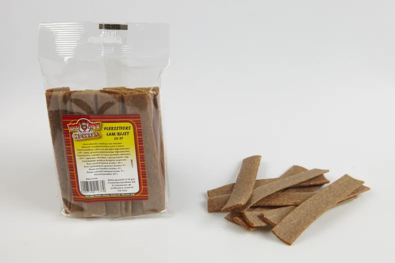 Sticks lam en rijst 200 gr