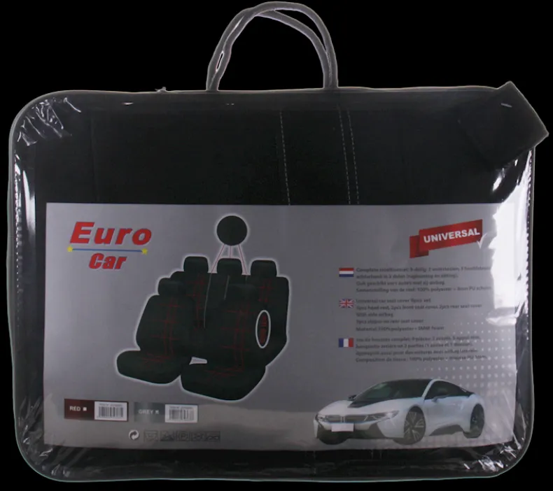 Stoelhoesset Classic Grijs