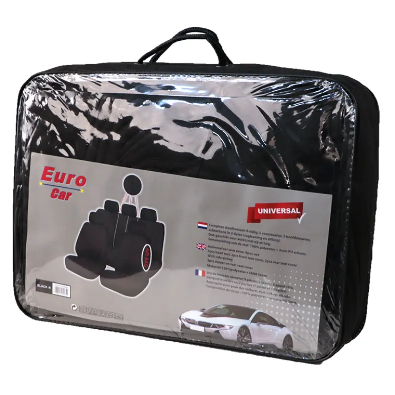 Stoelhoesset Premium Zwart