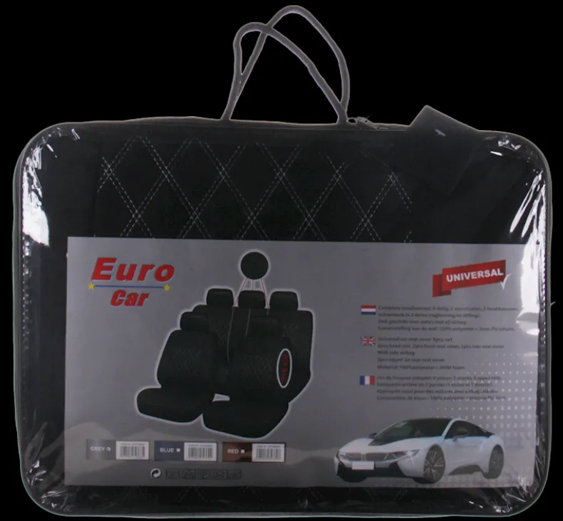 Stoelhoesset Sport Grijs