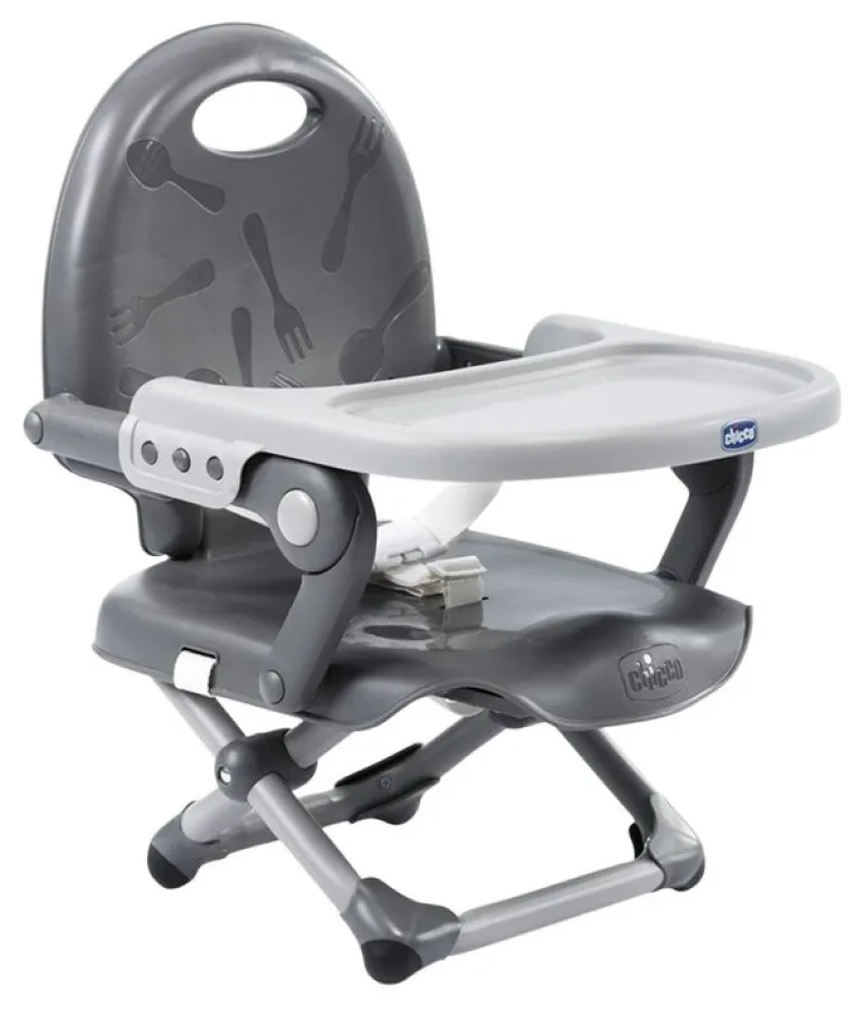 Stoelverhoger Pocket Snack Dark Grey