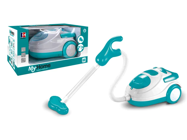 Stofzuiger met licht en geluid