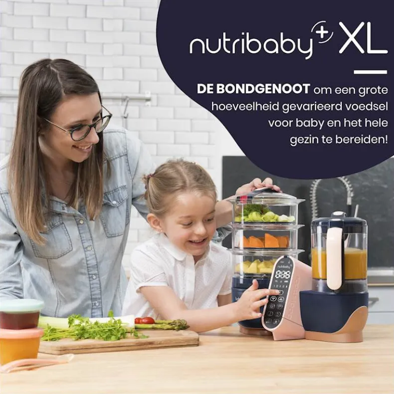 Stoomkoker-Mixer Nutribaby XL