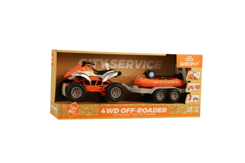 Strandquat met Boot - Speelset