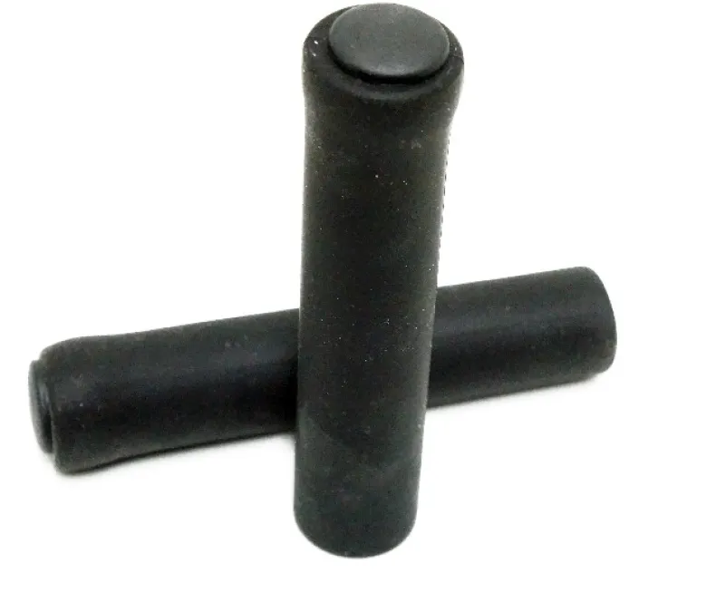 Stuurhandvatten gel zwart (paar)