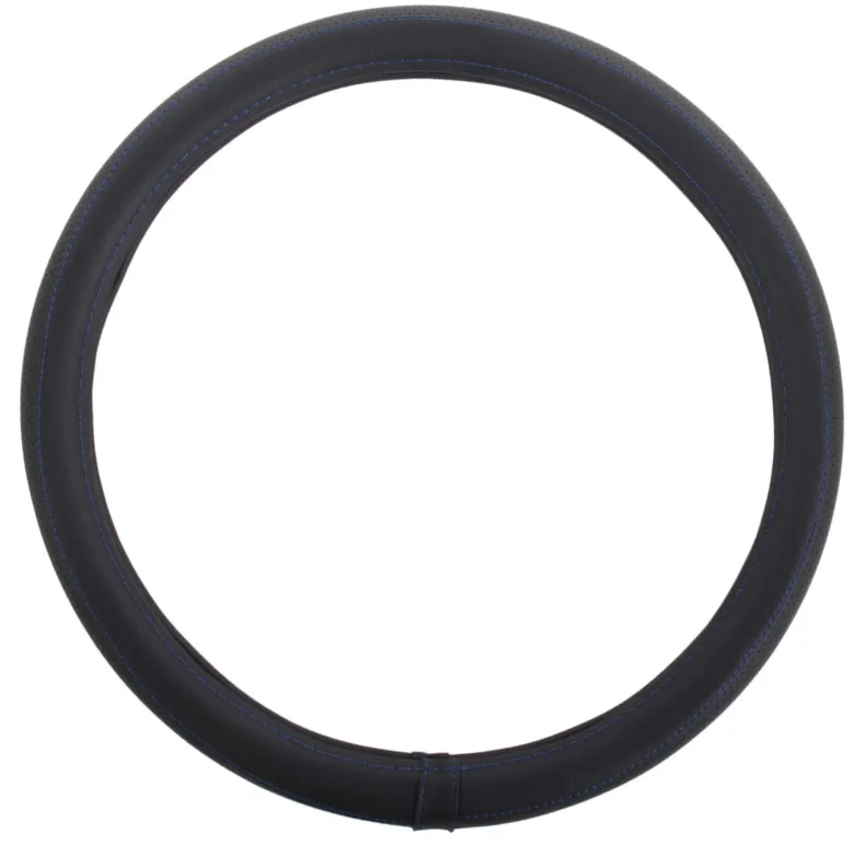 Stuurhoes de luxe zwart/blauw