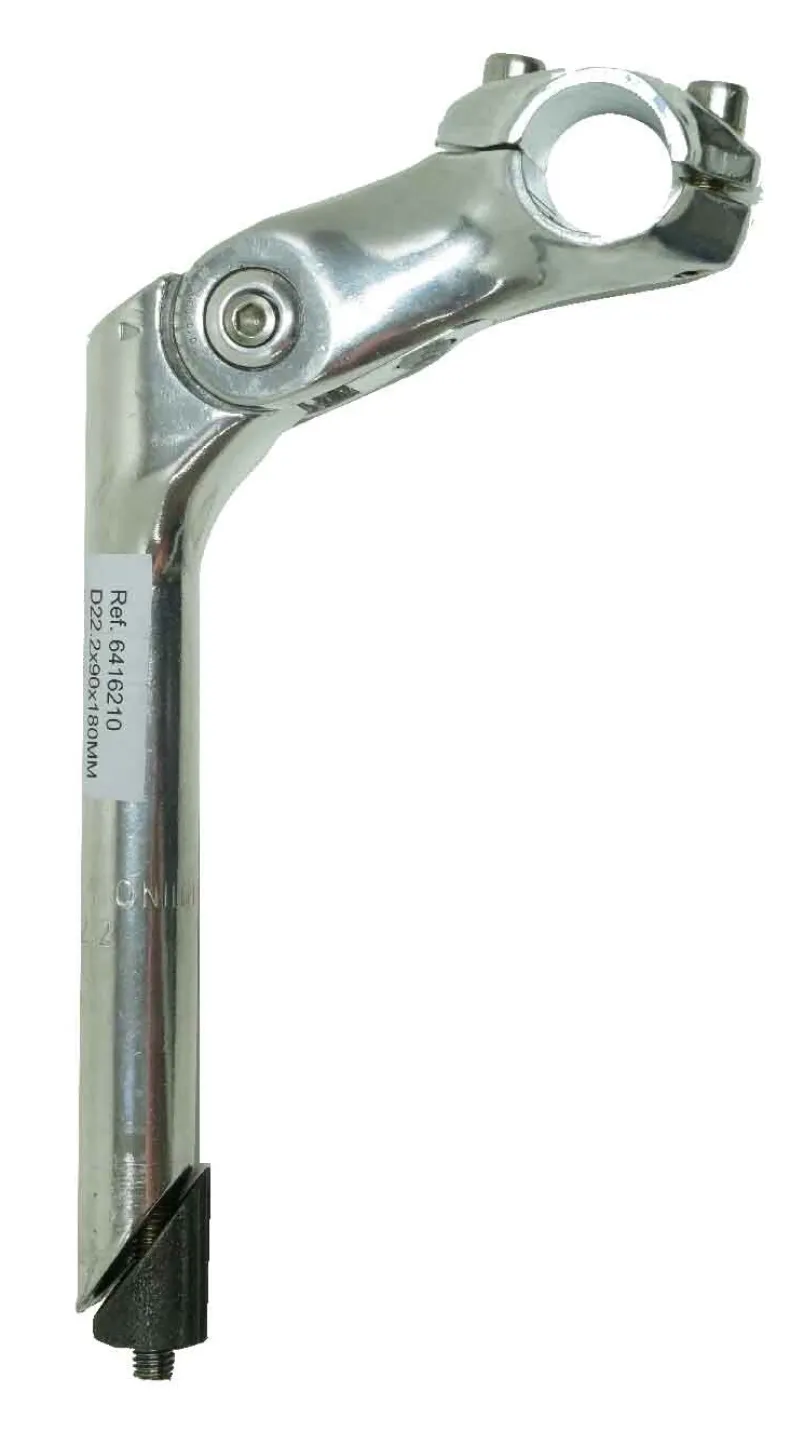 Stuurpen regelbaar alu zilver Dia.22,2 mm / 180 mm / ext.90 mm