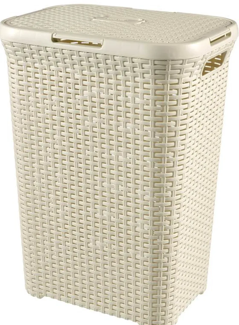 Style wasbox wit vintage 60 L