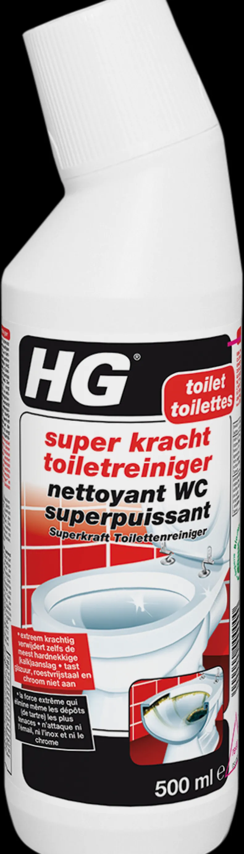 Super kracht toiletreiniger 0,5 L