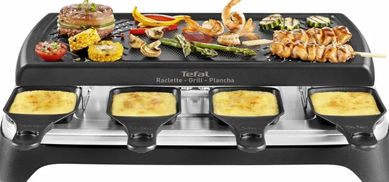 Tefal gourmetstel - 8 Smart RE4598 - Raclette
