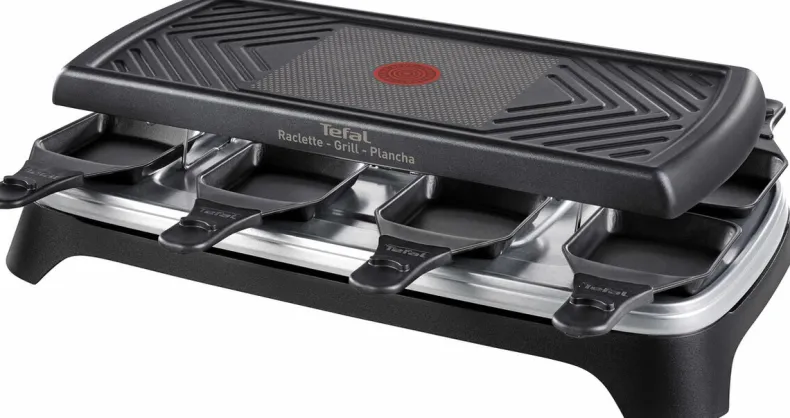 Tefal gourmetstel - 8 Smart RE4598 - Raclette