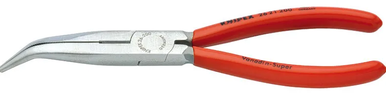 Telefoontang gebogen 200 mm