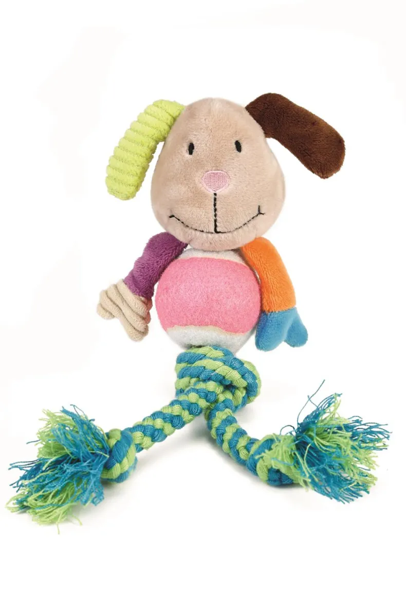 Textiel hondenspeeltje genjo 21 cm